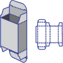 Straight tuck end Box